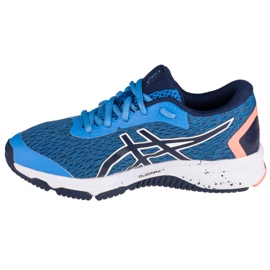 Buty Asics GT-1000 9 Gs W 1014A150-401 białe niebieskie