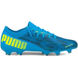 Buty piłkarskie Puma Ultra 3.2 Fg Ag 106300 01 niebieskie niebieskie