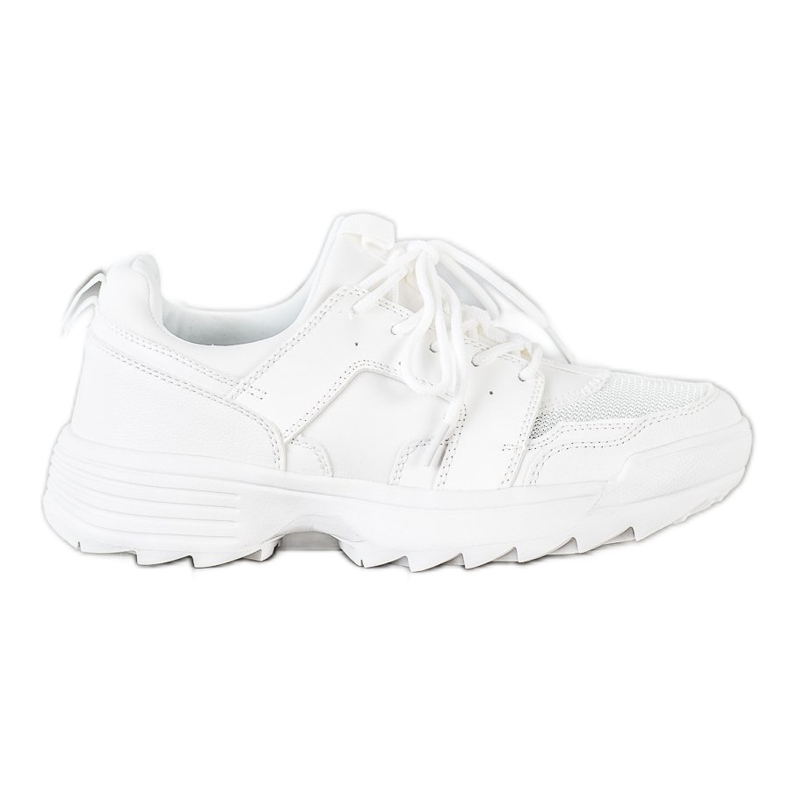 Kylie Lekkie Białe Sneakersy