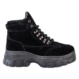 Seastar Traperki Na Platformie czarne