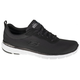 Buty Skechers Flex Appeal 3.0 W 13070-BKW czarne