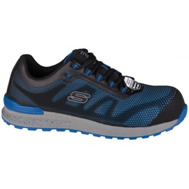 Buty Skechers Bulklin-Lyndale W 77180EC-BLU czarne niebieskie