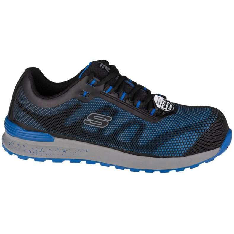 Buty Skechers Bulklin-Lyndale W 77180EC-BLU czarne niebieskie