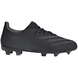 Buty piłkarskie adidas X GHOSTED.3 Fg Jr FW3545 wielokolorowe czarne