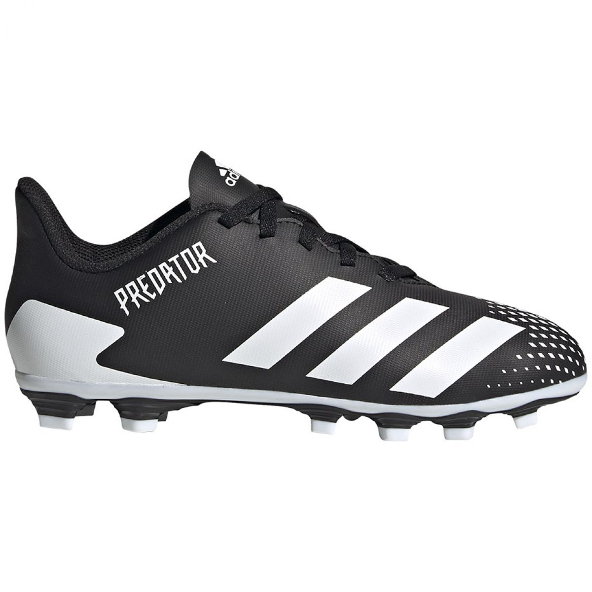 Buty piłkarskie adidas Predator 20.4 FxG Jr FW9221 czarne wielokolorowe
