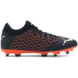 Buty piłkarskie Puma Future 6.4 Fg Ag M 106195 01 niebieski, czarny, pomarańczowy czarne