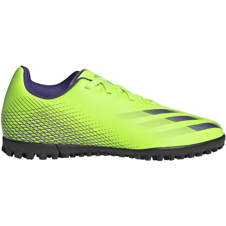 Buty piłkarskie adidas X Ghosted.4 Tf Jr EG8229 zielone zielone