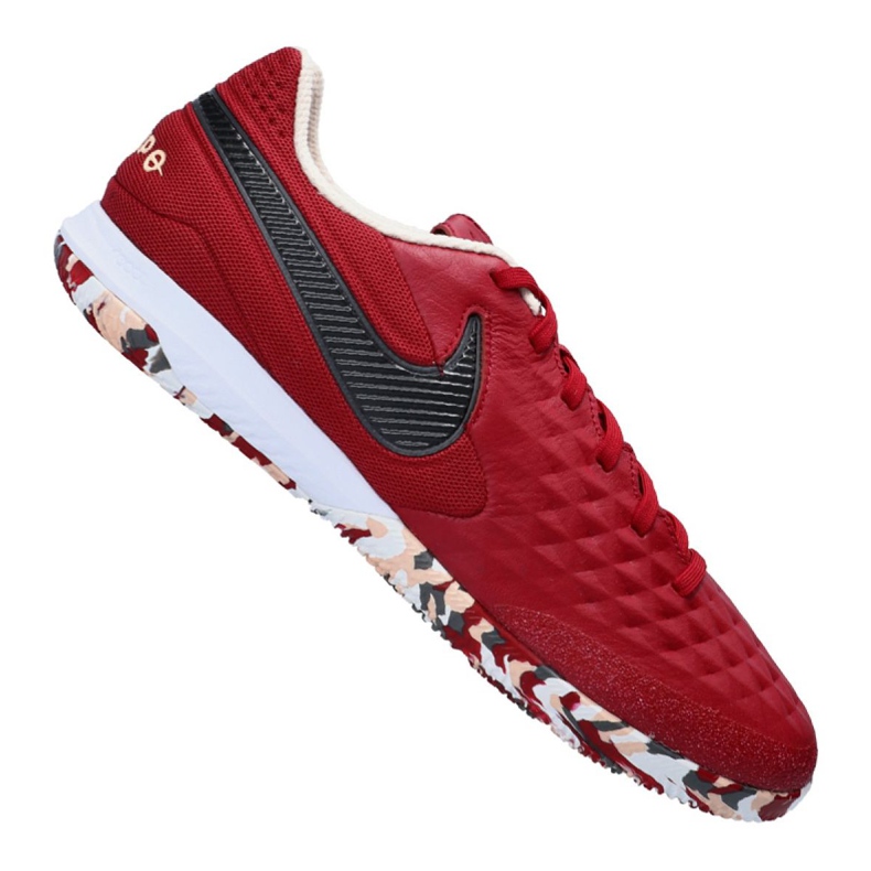 Buty piłkarskie Nike React Legend 8 Pro Ic M AT6134-608 czerwone wielokolorowe