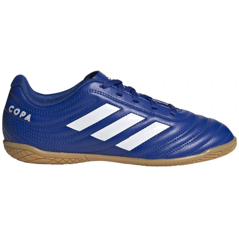 Buty piłkarskie adidas Copa 20.4 In Jr EH0926 wielokolorowe niebieskie