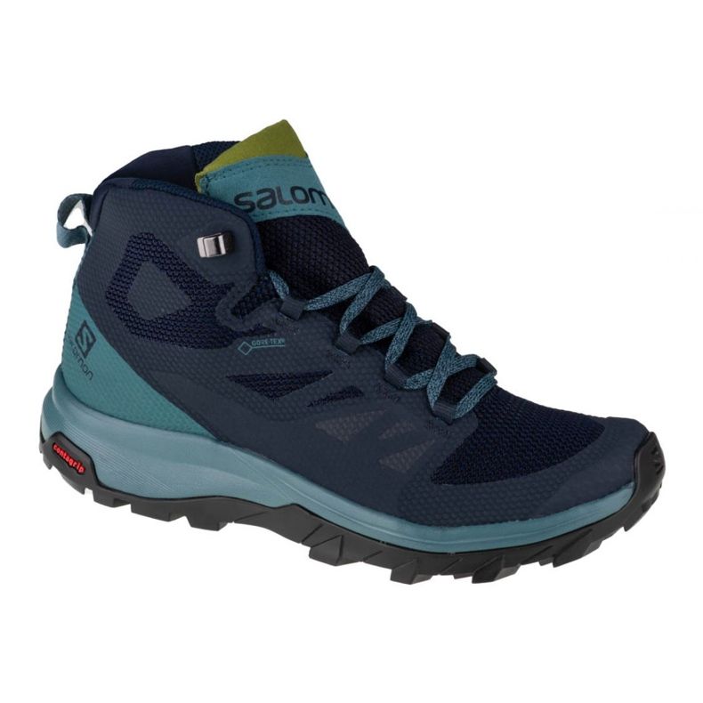 Buty Salomon Outline Mid Gtx W 404846 granatowe