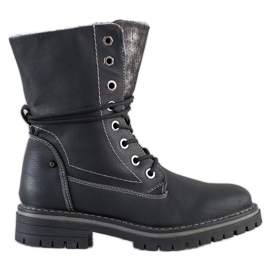 Super Mode Wysokie Trapery czarne