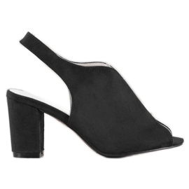 Goodin Zabudowane Sandałki czarne