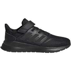 Buty dla dzieci adidas Runfalcon C czarne EG1584