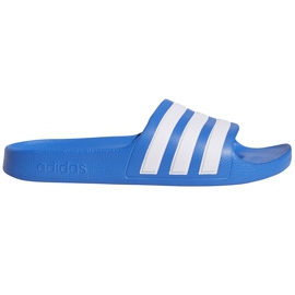 Klapki dla dzieci adidas Adilette Aqua K niebiesko-białe EF1752 niebieskie
