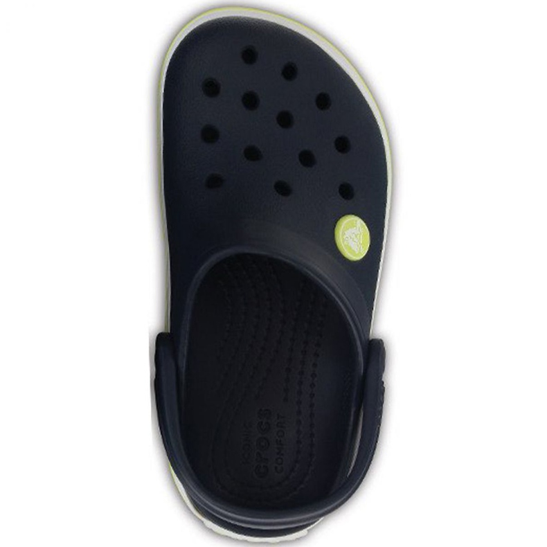 Buty Crocs Crocband Clog K Jr 204537 42K czarne granatowe zielone