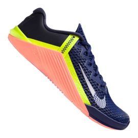 Buty treningowe Nike Metcon 6 M CK9388-400 czarne wielokolorowe