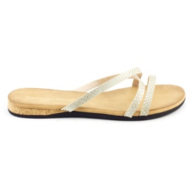 Sergio Leone Klapki 2118 złote złoty