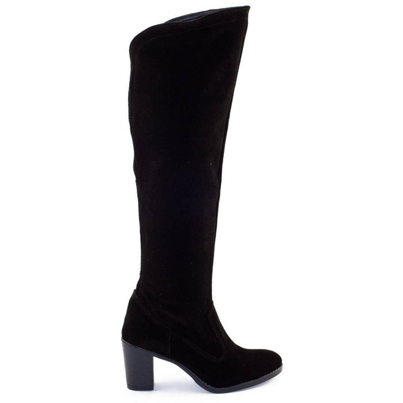 Olivier Kozaki ocieplane Agnes na słupku czarne