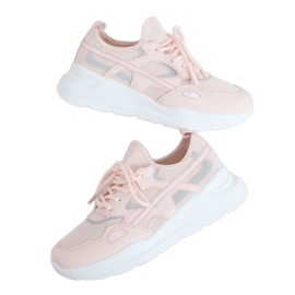 Buty sportowe różowe B0-560 Pink