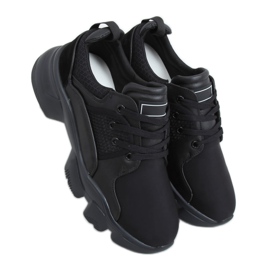 Buty sportowe czarne B0-192 Black
