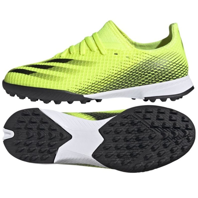 Buty piłkarskie adidas X Ghosted.3 Tf Jr FW6926 wielokolorowe żółcie