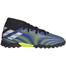 Buty piłkarskie adidas Nemeziz 3 Tf Jr FY0821 czarne czarne