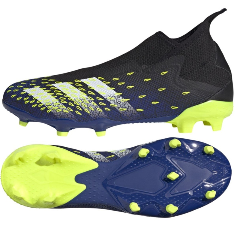 Buty piłkarskie adidas Predator Freak.3 Ll Fg M FY0617 czarne biały, czarny, royal