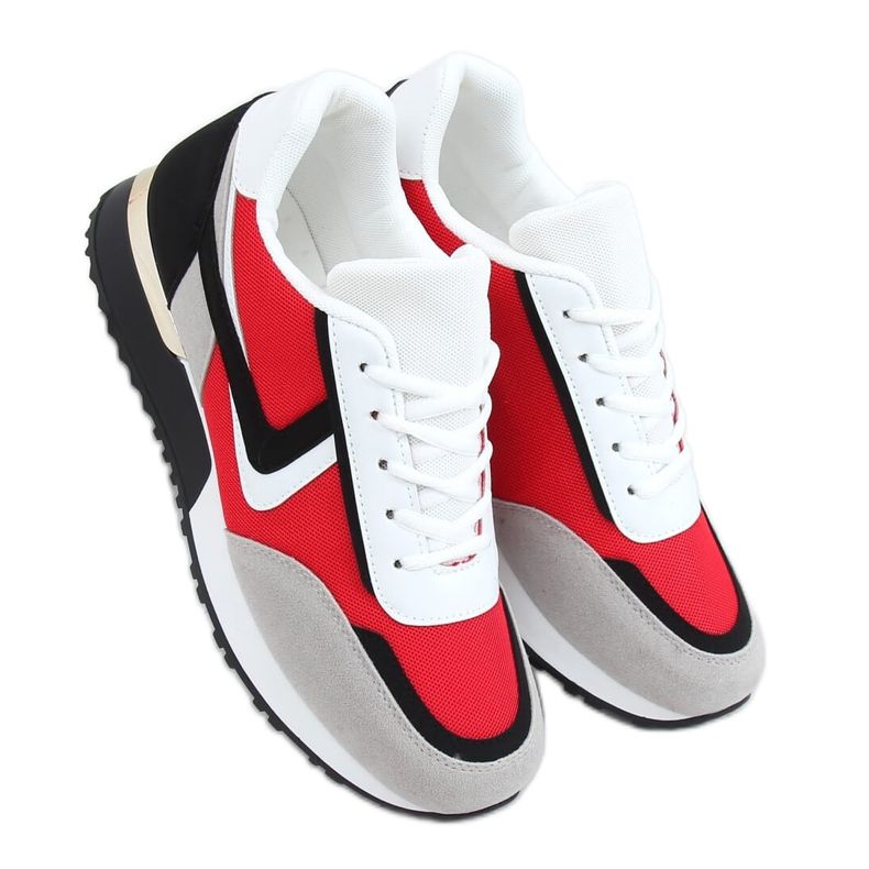 Buty sportowe multicolor VL121P Red wielokolorowe