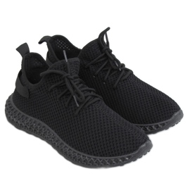 Buty sportowe skarpetkowe czarne NB392P All Black