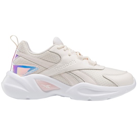 Buty damskie Reebok Royal Ec Ride 4 biało-różowe FW0933 beżowy