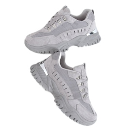 Buty sportowe szare VL131P L.GREY