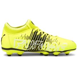 Buty piłkarskie Puma Future Z 4.1 Fg Ag Junior żółte 106400 01