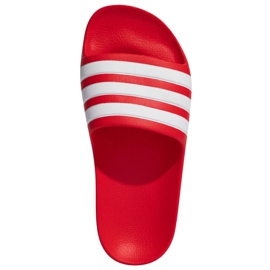 Klapki adidas Adilette Aqua FY8066 czerwone granatowe
