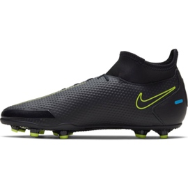 Buty piłkarskie Nike Phantom Gt Club Df FG/MG M CW6672 090 czarne czarne