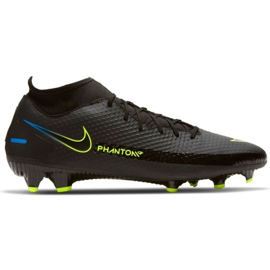 Buty piłkarskie Nike Phantom Gt Academy Df FG/MG M CW6667-090 czarne czarne