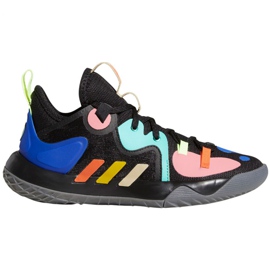 Buty do koszykówki adidas Harden Stepback 2 Jr FZ1546 wielokolorowe wielokolorowe