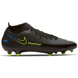 Buty piłkarskie Nike Phantom Gt Academy Df FG/MG CW6667 090 czarne czarne