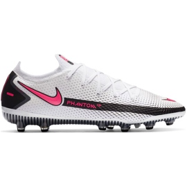 Buty piłkarskie Nike Phantom Gt Elite Ag Pro CK8438 160 białe białe