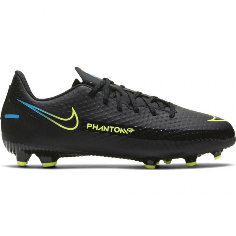 Buty piłkarskie Nike Phantom Gt Academy FG/MG Jr CK8476-090 czarne czarne