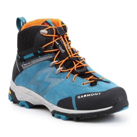 Buty trekkingowe Garmont G-Trail Gtx M 481057-211 czarne niebieskie pomarańczowe