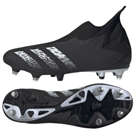 Buty piłkarskie adidas Predator Freak.3 Ll Sg M Q46419 wielokolorowe czarne