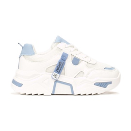 Vices 8552-101-white/blue białe niebieskie