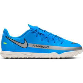 Buty piłkarskie Nike Phantom Gt Club Tf Jr niebieskie CK8483 400