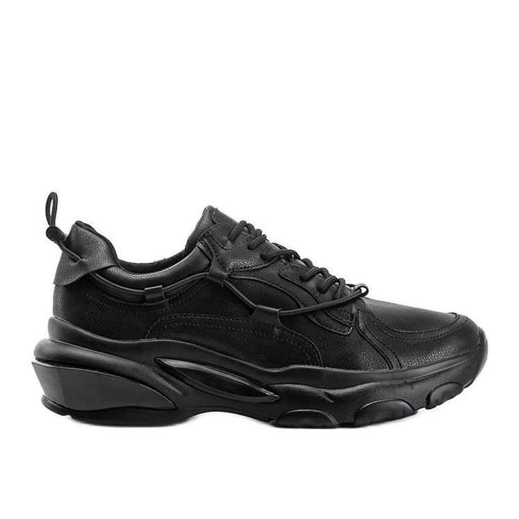 Czarne trampki sneakersy Allie
