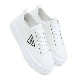 Trampki damskie białe LA134 White