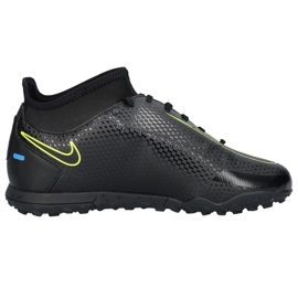 Buty piłkarskie Nike Phantom Gt Club Df Tf Junior CW6729 090 czarne czarne