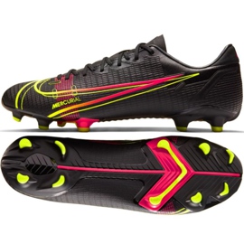 Buty piłkarskie Nike Mercurial Vapor 14 Academy FG/MG M CU5691 090 wielokolorowe czarne