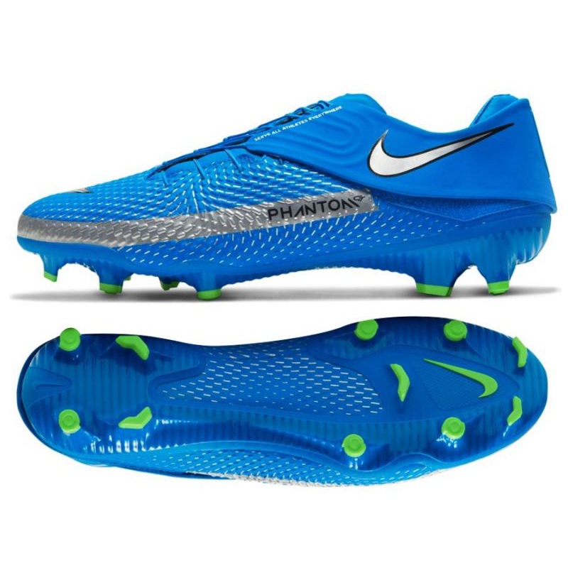 Buty piłkarskie Nike Phantom Gt Academy Flyease Mg M DA2835 400 niebieskie niebieskie