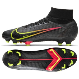 Buty piłkarskie Nike Mercurial Superfly 8 Pro Fg M CV0961 090 wielokolorowe czarne