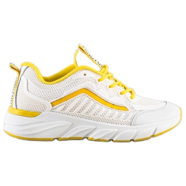 SHELOVET Klasyczne Sneakersy białe